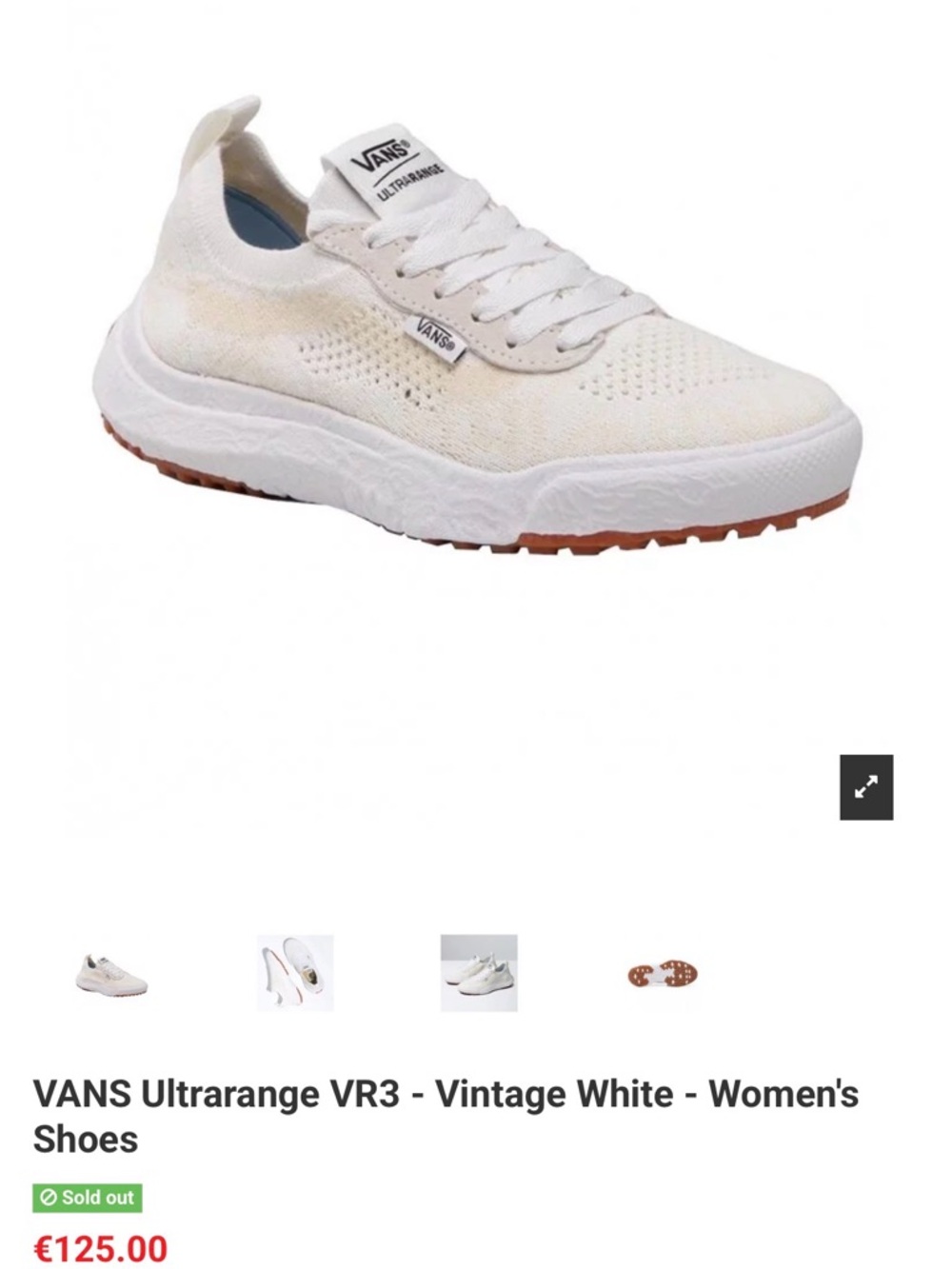 Vans Ultrarange VR3 women’s size 8